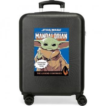 Maleta de cabina Star Wars The Mandalorian Groku ABS rígida 34L