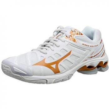 Mizuno Wave Voltage, Zapatos de Voleibol para Mujer, Blanco