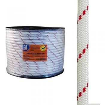 PROFER HOME - Cuerda Ps Trenzad. 8Mm Bl/Rojo Profer Home 100 M
