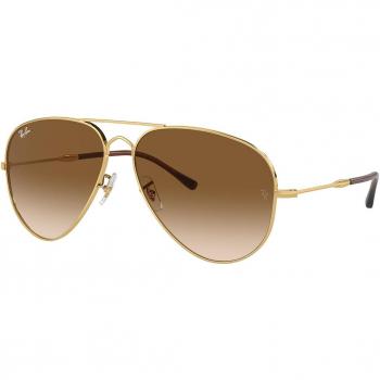 Ray-Ban RB3825 Old Aviator 001/51 Unisex Pilot Sunglasses Gold Size 58