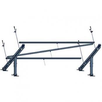 Tecatel Soporte Panel Solar Vertical Inclinable Suelo/Pared