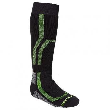 Klim Agressor 3.0 Calcetines para motos de nieve - Negro Amarillo (L)