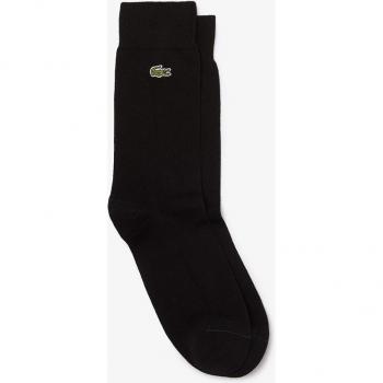 Calcetines unisex Lacoste Cotton negro 39-42