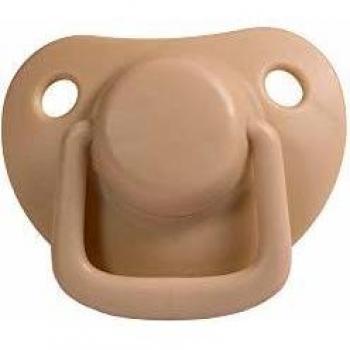 Filibabba® Juego de 2 chupetes para bebé de silicona en bonitos colores mate, chupete apto para la mandíbula, diseño danés, 2 unidades con caja para chupetes