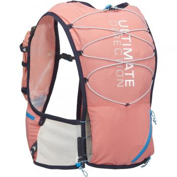 Ultimate Direction Race Vesta 4.0 X/S Coral, mochila hidratante para mujer, coral, talla pequeña