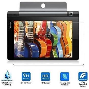 Lenovo Yoga Tab 3 10.1 X50F Cristal Templado,Vikoo 9H 0.3mm Ultra Delgado Shatterproof pantalla de Vidrio Templado HD Flim para Lenovo Yoga Tab 3 10.1 X50F Tempered Glass Screen Protector