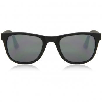 SmartBuy Collection Square Full Rim Plastic Men's Prescription Sunglasses Black Size 51