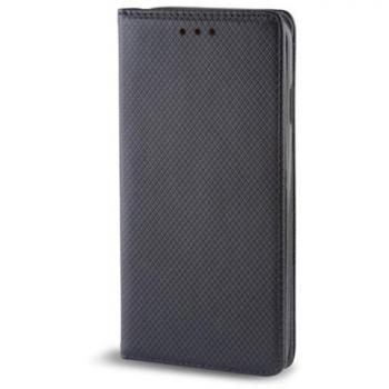 Funda Magnética Inteligente Negra para Samsung Galaxy A34 5G con Soporte y Compartimento para Tarjetas