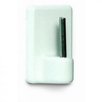 COLGADOR ADHESIVO VISILLO BLANCO