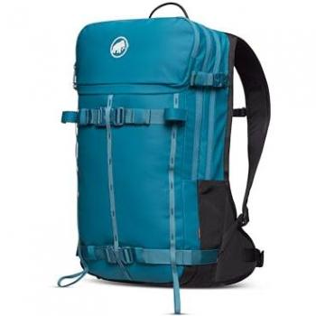 Mochila Mammut Nirvana 18L azul oscuro negro para esquí y senderismo, unisex