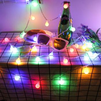 LGZOOT 3M 20LED Modelos De Batería Linternas Luces Intermitentes Luces De Cadena Impermeable Halloween Navidad Decoraciones De Fiesta
