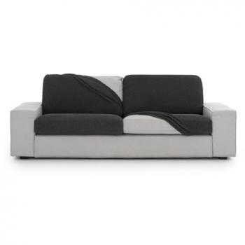 Funda de cojín Eysa Thor Gris Oscuro 85 x 15 x 100 cm para Sofá, Talla S (45-60 cm) y Bielástica Antracita (60-100 cm)