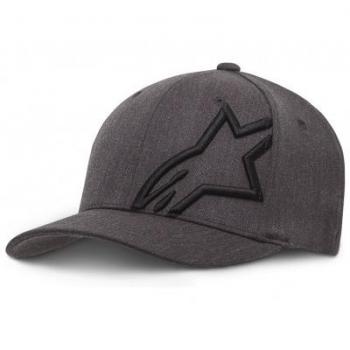Alpinestars Corp Shift 2 Dark Grey Curved Flex Cap - Anthracite - Female - Size XXL (62-63 cm)