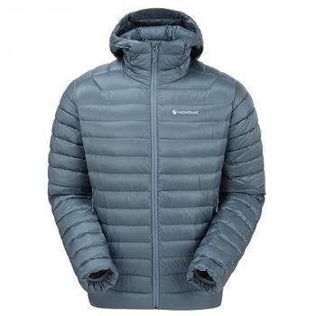 Montane Men's Anti-Freeze Down Hoodie - Stone Blue, Extra Large