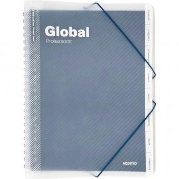Carpeta global tamaño 24 x 32 cm Additio azul catalán