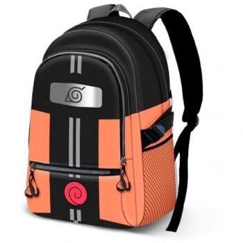 Mochila Naruto Dress Fan Fight 44 cm, Multicolor, Capacidad 24 L, Adaptable