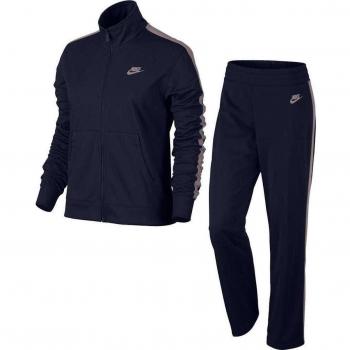 Nike W NSW Track Suit PK Oh Chándal, mujer, 830345-471, Donner Blue/Partikel Rosa, large