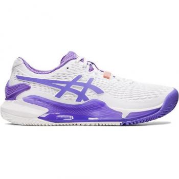 ASICS Gel-Resolution 9 Clay Zapatillas de Tenis para Mujer - Lila