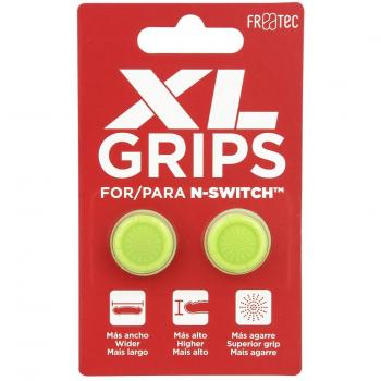 FR·TEC - Grips Pro XL en Amarillo Neón para Nintendo Switch