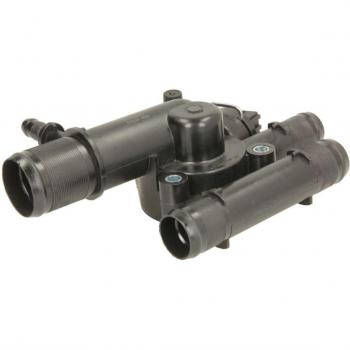 Termostato refrigerante THERMOTEC D21002TT con carcasa (cárter), junta y sensor de temperatura