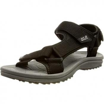 Sandalias Jack Wolfskin Wave Breaker M 4052011 Negro 44.5 para Hombre