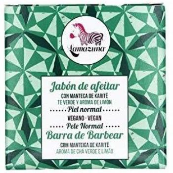 Lamazuna Solid Shaving Soap with Shea Butter - 55g
