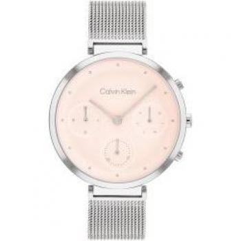Reloj Analógico Minimalistic T-Bar Rosa Calvin Klein para Mujer 25200286