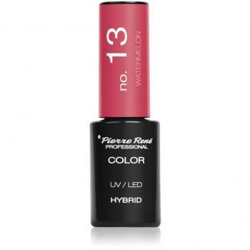 Pierre René Nails Hybrid Gel Nail Polish UV/LED Color No. 13 Watermelon 6 ml