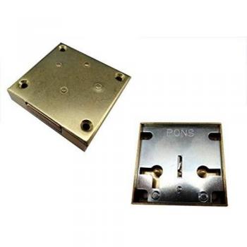 HERMAN - Cerradura Sobrep Llave Laton Herman 30 Mm