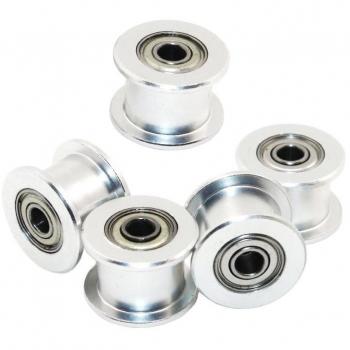 Redrex 5Pcs Desdentado 3mm Agujerea GT2 Timing Polea Idler Para la Impresora 3D 6mm Cinturón Anchura de Sincronización