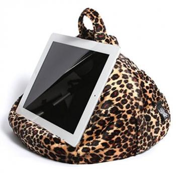 iBeani IB-LEP - Soporte cojín para tablet, diseño Leopardo
