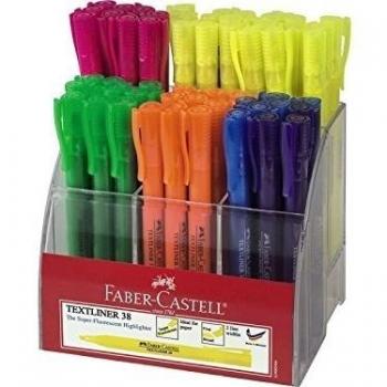Faber castell Textliner38 - Expositor 54 marcadores fluorescentes