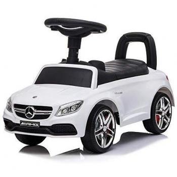 DEVESSPORT - Correpasillos - Mercedes C63 AMG Coupe - Ideal para bebés de 1 a 3 años - Blanco
