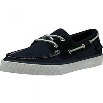Helly Hansen Men's Sandhaven Boat Shoes, Navy/Off White/Alert Red, 40