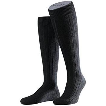 Falke Men's Knee-High Socks 'Carpet in Shoe' Merino Wool Blend Black/Green Size 43/44