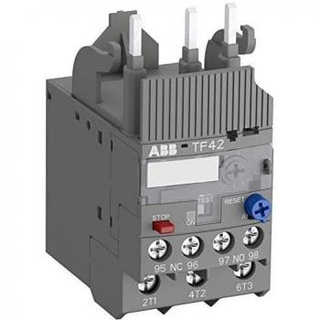 Relé de sobrecarga térmica ABB TF42-1.0, Gama AF, 1 NA + 1 NC, rango de corriente 0.74-1.00 A, modelo 1SAZ721201R102