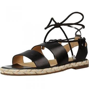 GEOX Alpargatas para mujer, color Negro, marca, modelo Alpargatas Para Mujer D KOLLEEN Negro