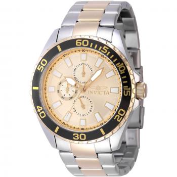 Invicta Pro Diver 47579 Men's Yellow Gold & Silver Grey Bracelet Watch