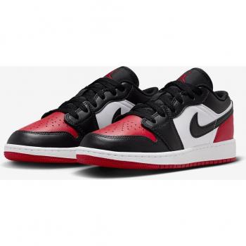 Air Jordan 1 Low - Grade School Shoes - White - Size: 6 (25 cm)