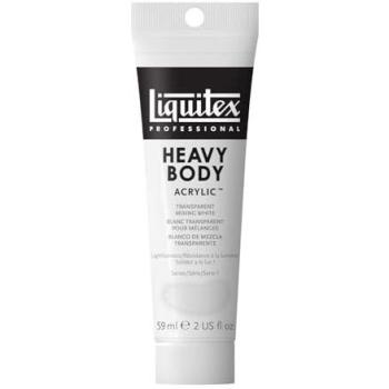 Liquitex Heavy Body - Tubo De Pintura Acrílica, 59 ml, Blanco De Mezcla Transparente