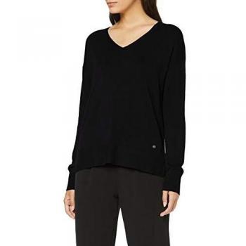Esprit 089ee1i001 suéter, Negro