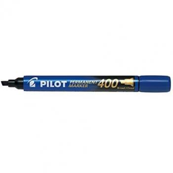 Feutre permanent gros biseauté bleu pilot SCA400L