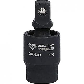 Llave de cubo con articulación esférica 1/4 - Brilliant Tools BT024601