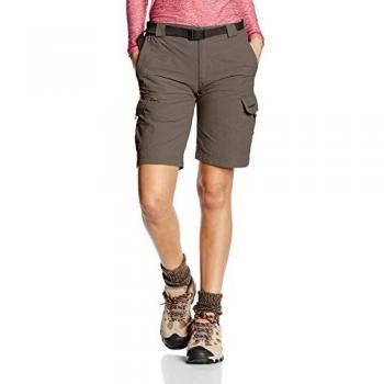 Trango Burley SN - Pantalón Corto para Mujer, Color marrón Bungee, Talla XS