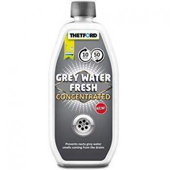 Thetford Fresh Agua Gris Concentrado 800 ml - Eliminador de Olores para Aguas Residuales