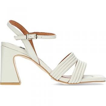 Sandalia de Vestir Ángel Alarcón Robyn - Blanco, Cierre con Hebillas, Plantilla Acolchada, Color: HACRE, Talla: 40