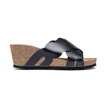 Sandalia cuña Cadiz 300 negro