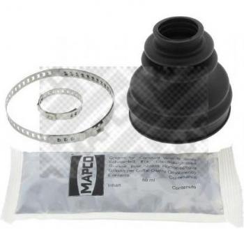 MAPCO Juego de fuelles para árbol de transmisión CV-joint boot 18804, incluye dos fuelles, abrazaderas y es compatible con vehículos específicos para garantizar un ajuste perfecto y una instalación sencilla