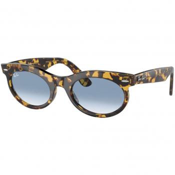 Ray-Ban RB2242F Wayfarer Oval Asian Fit 13323F Men's Tortoiseshell Sunglasses Size 53