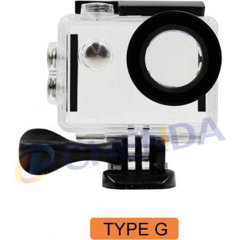 Funda Impermeable para Cámara de Acción SJ4000/SJ5000/SJ9000 4K H9/H8/H3 - Accesorios para GoPro y Casco